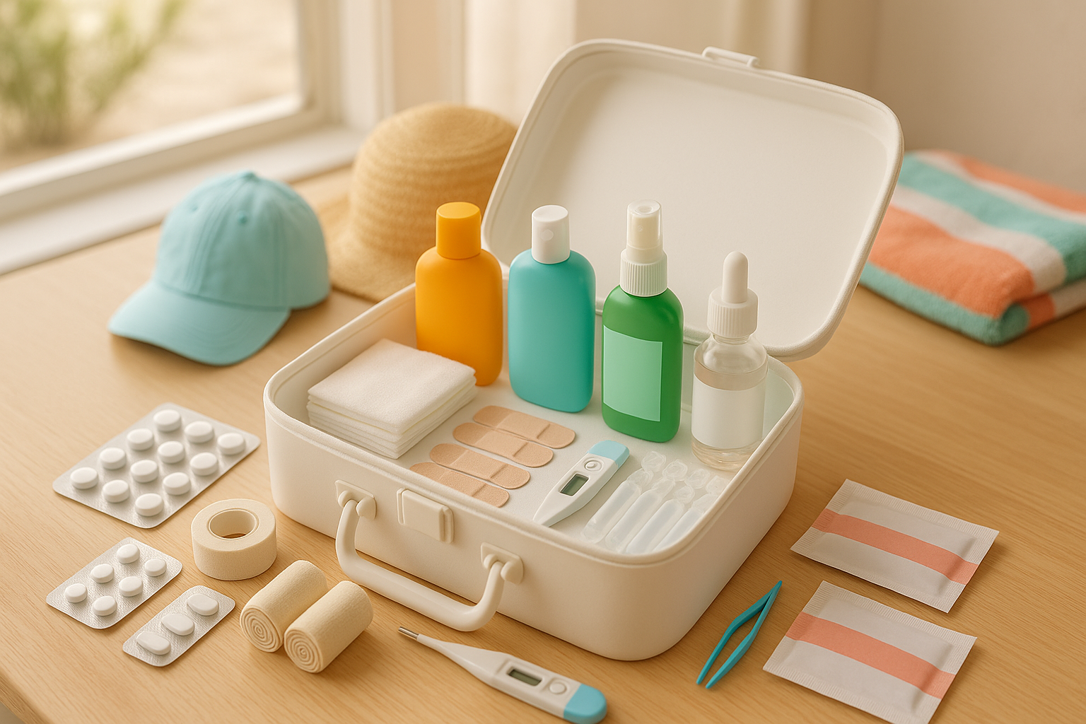 Qué llevar al botiquín de verano: lista esencial de farmacia online