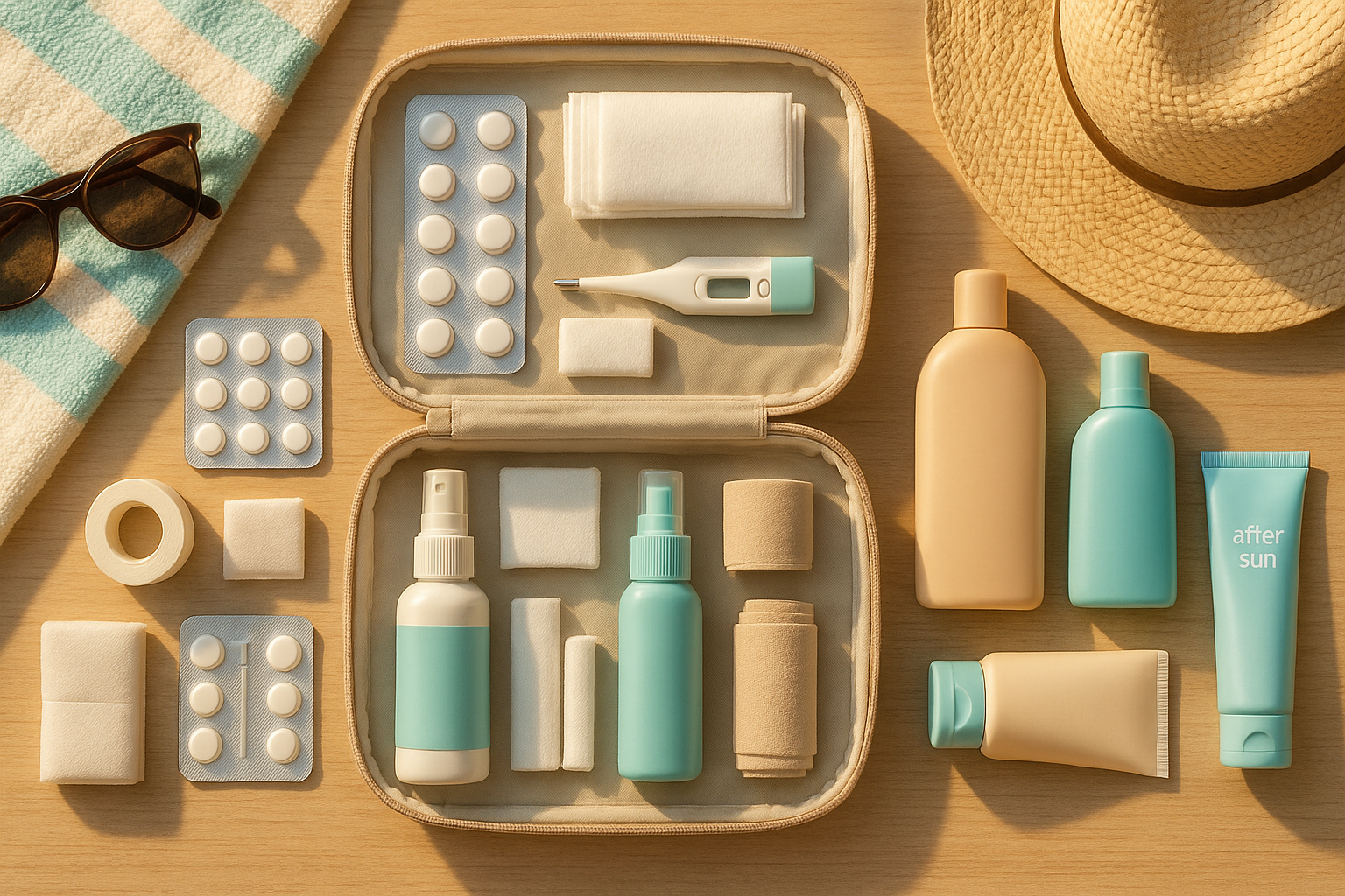 Guía práctica: kit de farmacia para tus vacaciones de verano 2026