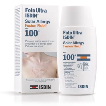 Fotoultra isdin solar allergy fusion fluid - fotodermatosis (50 ml)