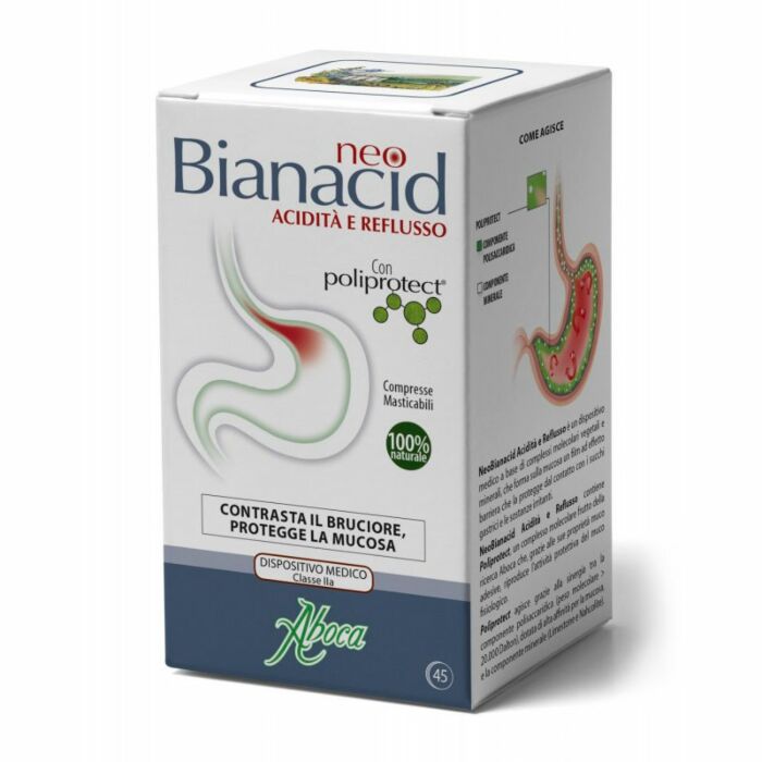 Aboca neobianacid acidez y reflujo - (45 comp masticables)