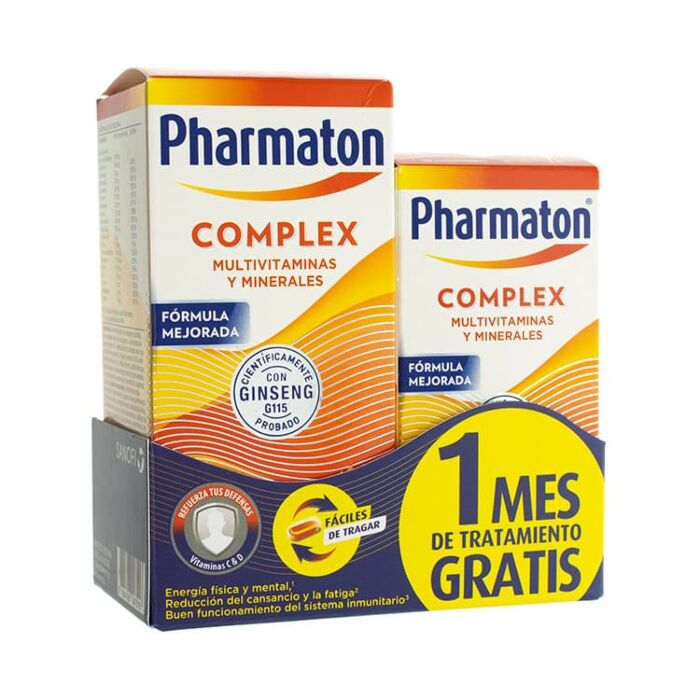 Pharmaton complex 100 comprimidos + 30 gratis