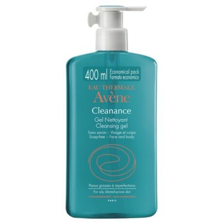 AVENE CLEANANCE GEL LIMPIADOR, 400 ML