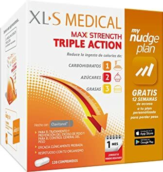 XL-S Medical Max Strength Triple action, 120 comprimidos