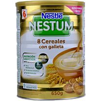 Nestle nestum papilla 8 cereales con galleta - (600 g)