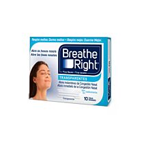 Breathe right - tira adh nasal (transp t- gde 10 u)