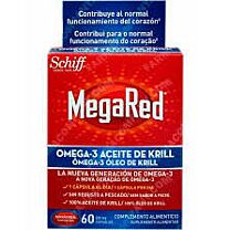 Megared 500 omega 3 aceite de krill - (60 capsulas)