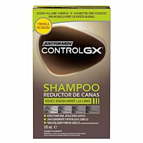 Control gx, just for men, shampoo reductor de canas, 118 ml