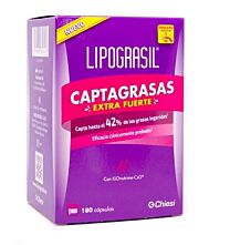 Lipograsil captagrasas -extra fuerte-, 180 cÁpsulas