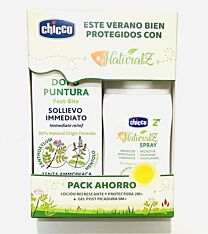 Chicco pack ahorro, loción protectora (+2 m) + gel post picadura (+0 m)