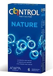 Control adapta nature - preservativos (6 u)