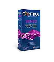 Control senso 0,06 mm, 12 preservativos