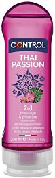 Control gel de masaje 2 en 1, thai passion, 200 ml