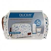 Ducray neceser crema ligera 50 spf (40ml) +  tratamiento despigmentante (30 ml)