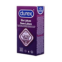 Durex sin latex - preservativos (12 u)