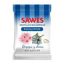 Caramelos Sawes eucalipto, sin azúcar (50 g)