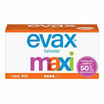 Salvaslips evax maxi, 40 unidades