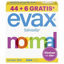 Salvaslips evax normal, 50 unidades