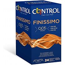Control finissimo 0,05 mm - preservativos (24 u)