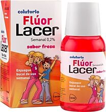 Lacer colutorio fluor semanal 0,2 % - (fresa 100 ml)