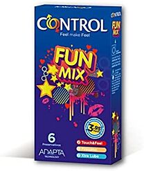 Control fun mix, 6 preservativos