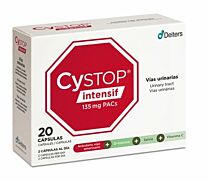 Cystop intesif 135 mg PACs, 20 cápsulas