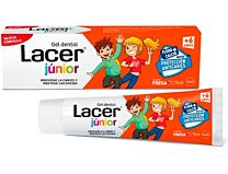 Lacer junior gel dental - (75 ml fresa)