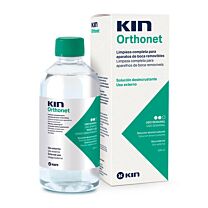 Kin orthonet desincrustante semanal - limpieza protesis dental (500 ml)