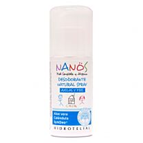 Hidrotelial nanos desodorante natural spray, 75 ml