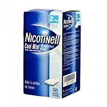 Nicotinell cool mint 2 mg chicle medicamentoso, 96 chicles