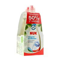 Nuk detergente para biberones, pack 2 unidades (500 + 500 ml)