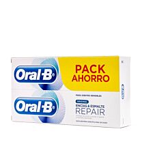 Oral-b original, encÍas y esmalte repair, pack ahorro, (2 x 100 ml)