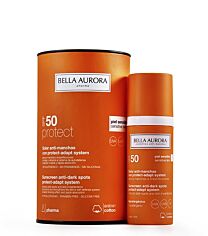 Bella aurora protect spf 50, piel sensible, 50 ml