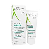 A-derma phys-ac, cuidado completo anti imperfecciones, 40 ml