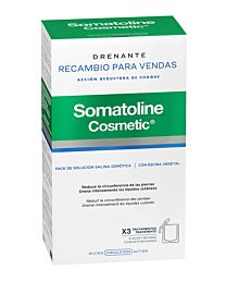 Somatoline Recambio para vendas, 6 sobres