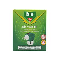 Relec antimosquitos eléctrico, 1 difusor (35 ml)+ 1 recambio