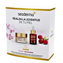 Sesderma pack, retiage crema facial (50 ml) + resveraderm serum liposimado (30 ml)