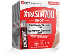 Forte pharma xtraslim 700 shot, quemador de grasas (14 unidades)