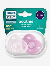 Avent chupete Soothie 0-6 meses, 2 unidades