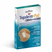 Tegaderm + Pad, apósito impermeable, 5 unidades (5 cm x 7 cm)
