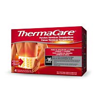 Thermacare zona lumbar y cadera - parches termicos (4 parches)