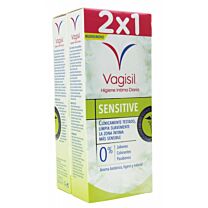 Vagisil sensitive 2x1, higiene Íntima (250 ml x 250 ml)