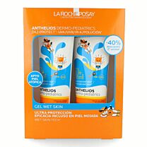 Anthelios  dermo-pediatrics  gel wet skin, pack de 2 x 250 ml