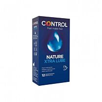 Control adapta nature extra lube - preservativos (12 u)